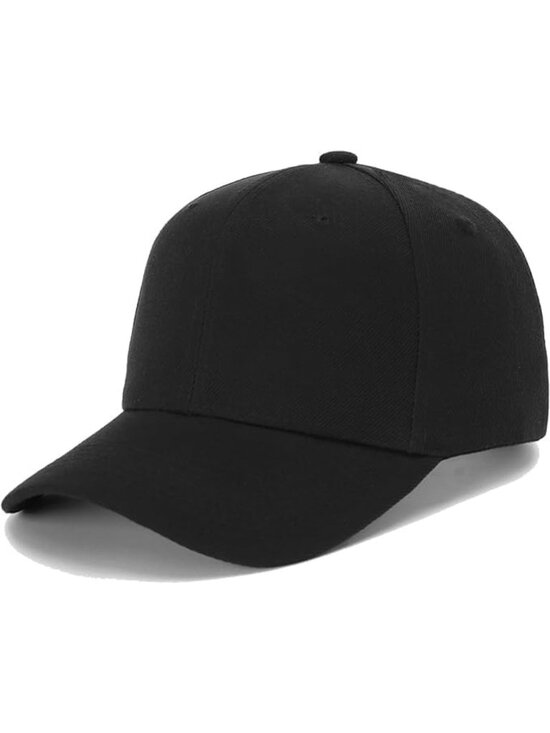 20-Pack Solid Baseball Caps - Adjustable, Breathable, DIY Crafting Essentials main image 8